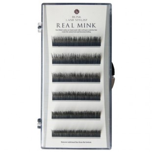Real Mink Lashes C curl 9mm