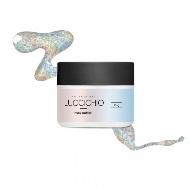 POLYMER GEL LUCCICHIO Holo Glitter 15g