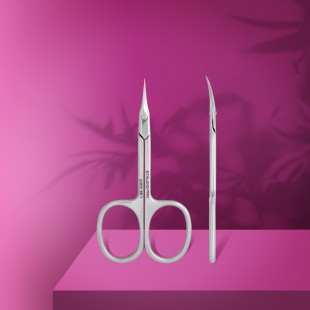 Cuticle Scissors Stragiht  Handels Classic Thin Blades 18mm EXPERT 50 Staleks