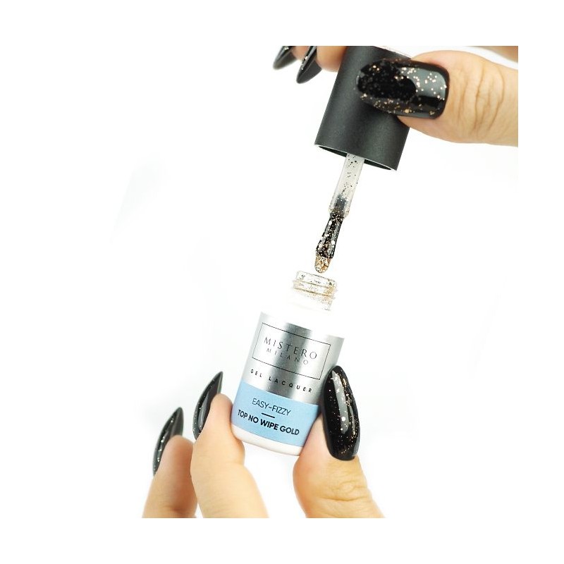 Gold Easy-Fizzy Top No Wipe 7ml Mistero Milano - MM Beauty Shop