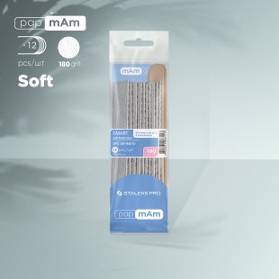 Set 10 File SLEEVE Soft papmAm &  2 Wooden Base Smart Staleks