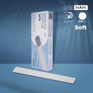 Replacement files white papmAm on a wooden base EXPERT 22 All grit (25 pcs)