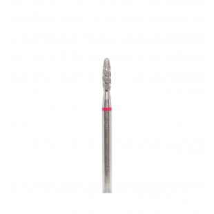 Flame Totnado   Safety Cuticle Bit Ø - 2.1 mm Red