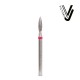 Flame Cuticle Bit  Ø - 2.1mm Red