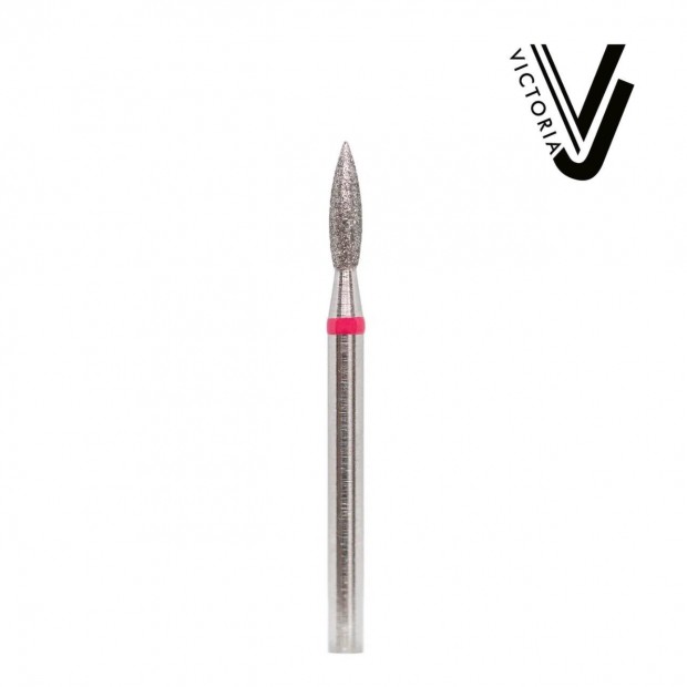 Flame Cuticle Bit  Ø - 2.1mm Red