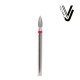 Bullet Cuticle Bit Ø - 2.3 mm Red