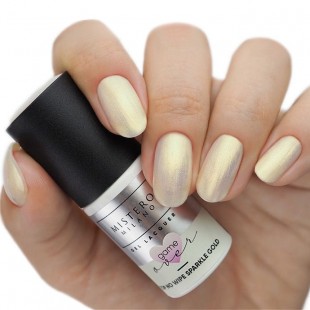 Top No Wipe SPARKLE GOLD GAME OVER 7ml  Mistero Milano
